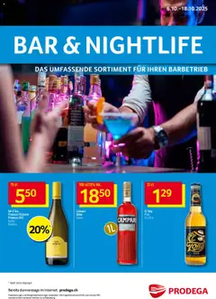 Prodega Aktionen Bar & Nightlife ab 06.10.2025 gültig