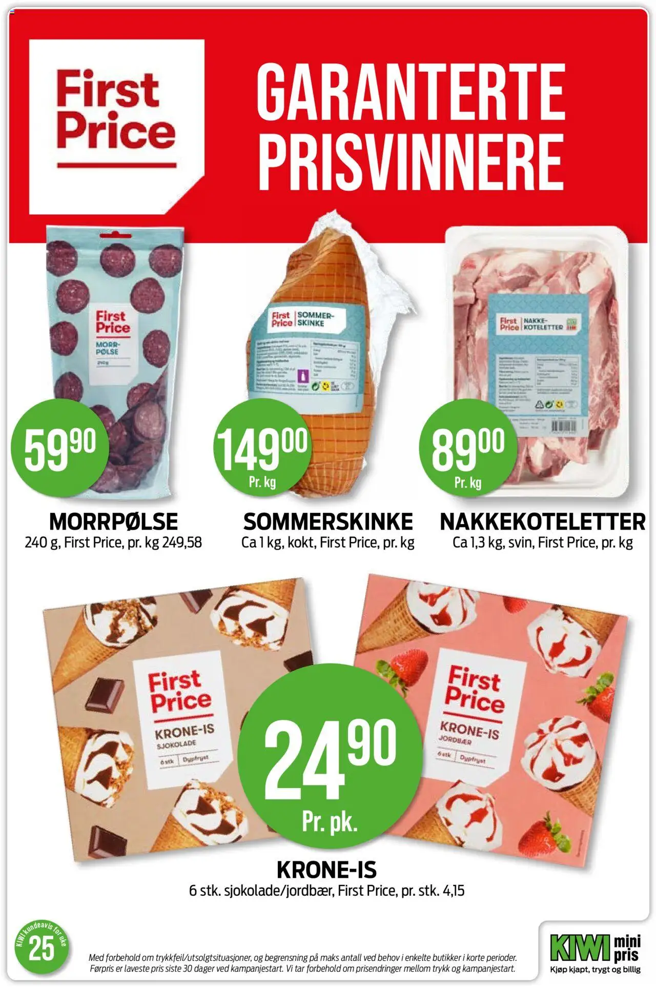  | Side: 13 | Produkter: Sjokolade, Jordbær, Суміш дитяча, Посуда