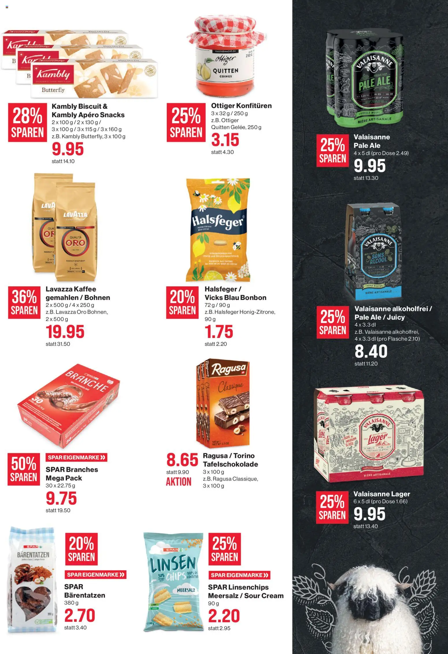 SPAR Aktionen – gültig ab 20.11.2025 | Seite: 9 | Produkte: Kaffee, Chips