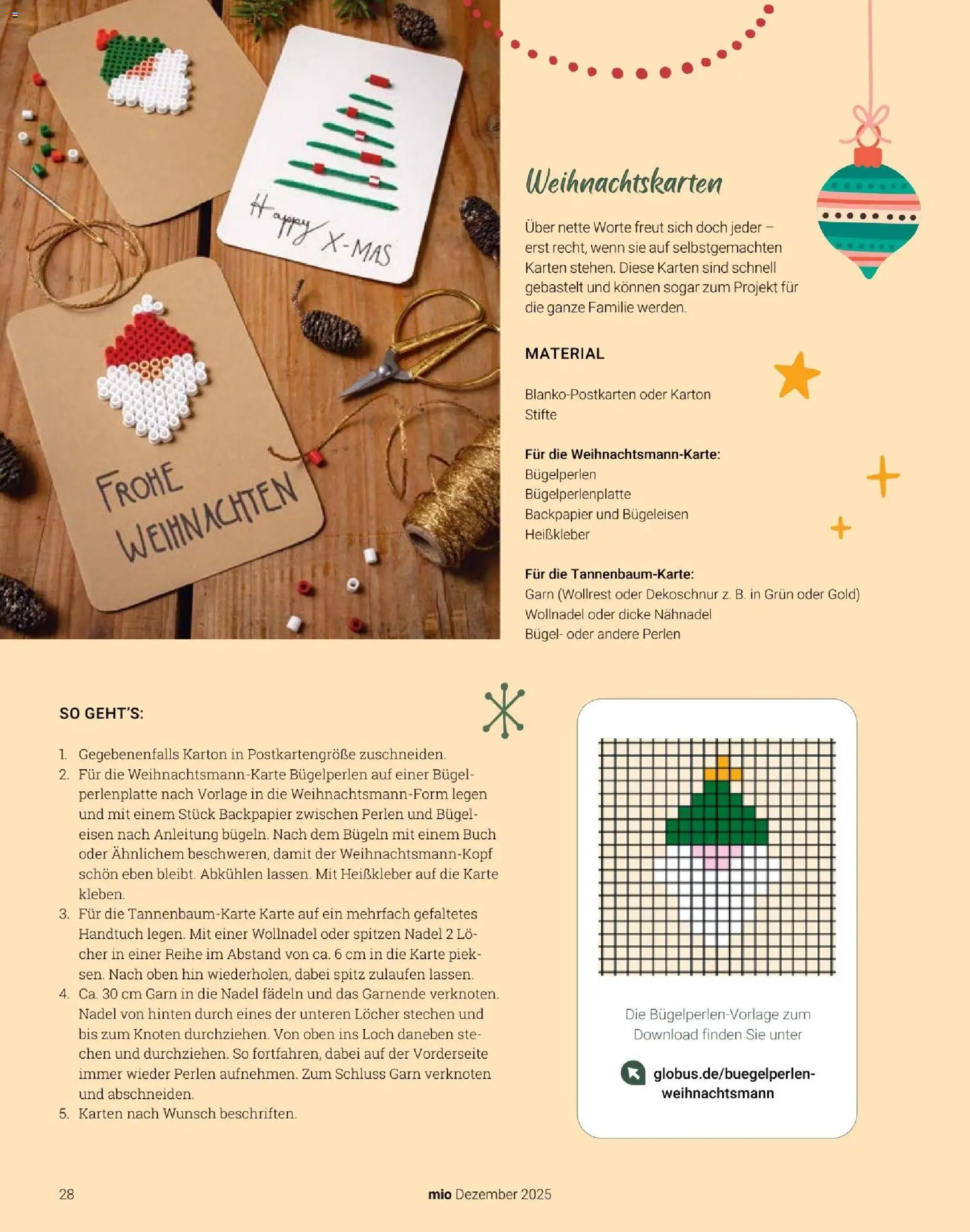 Globus Mio Magazin – gültig ab 01.12.2025 | Seite: 28 | Produkte: Bügeleisen