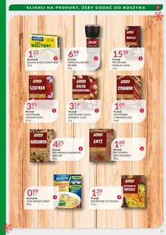 Pogląd oferty "Eurocash Gazetka - Oferta Handlowa MR Południowy Wschód" - ważna od 24.11.2025 | Strona: 17 | Produkty: Barszcz, Gałka muszkatołowa, Zupa, Anyż