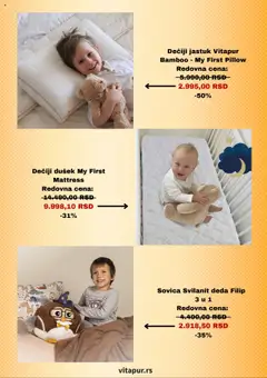 Vitapur katalog - važi od 27.08.2025 | Strana: 3 | Proizvode: Dušek, Jastuk
