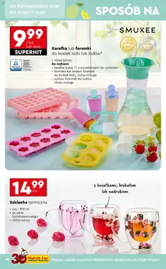 Biedronka gazetka - Okazje tygodnia od 21.07.2025 | Strona: 20 | Produkty: Szklanka, Szklanka termiczna