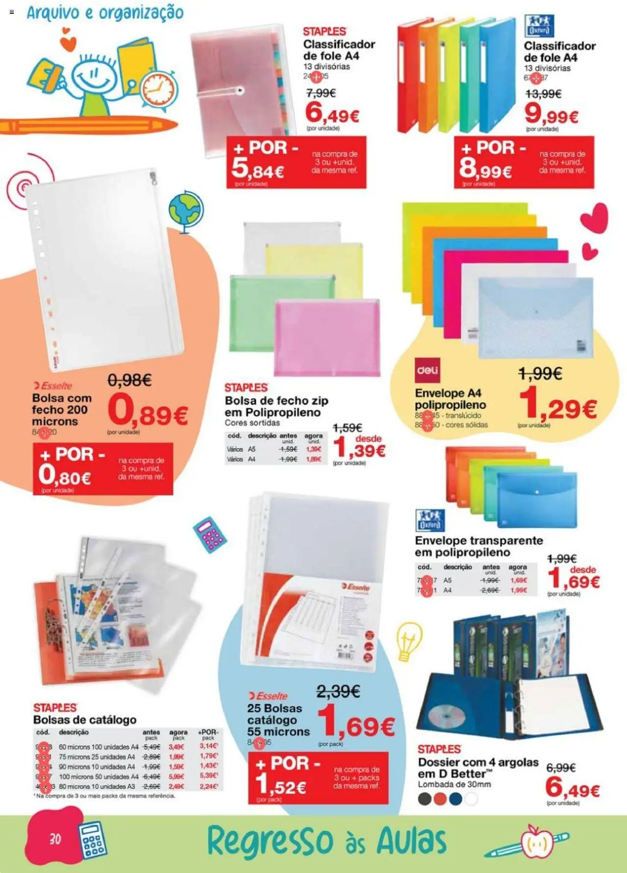 Staples - Folheto Regresso às Aulas 2025 │ válido de 18.08.2025 | Página: 30 | Produtos: Bolsa