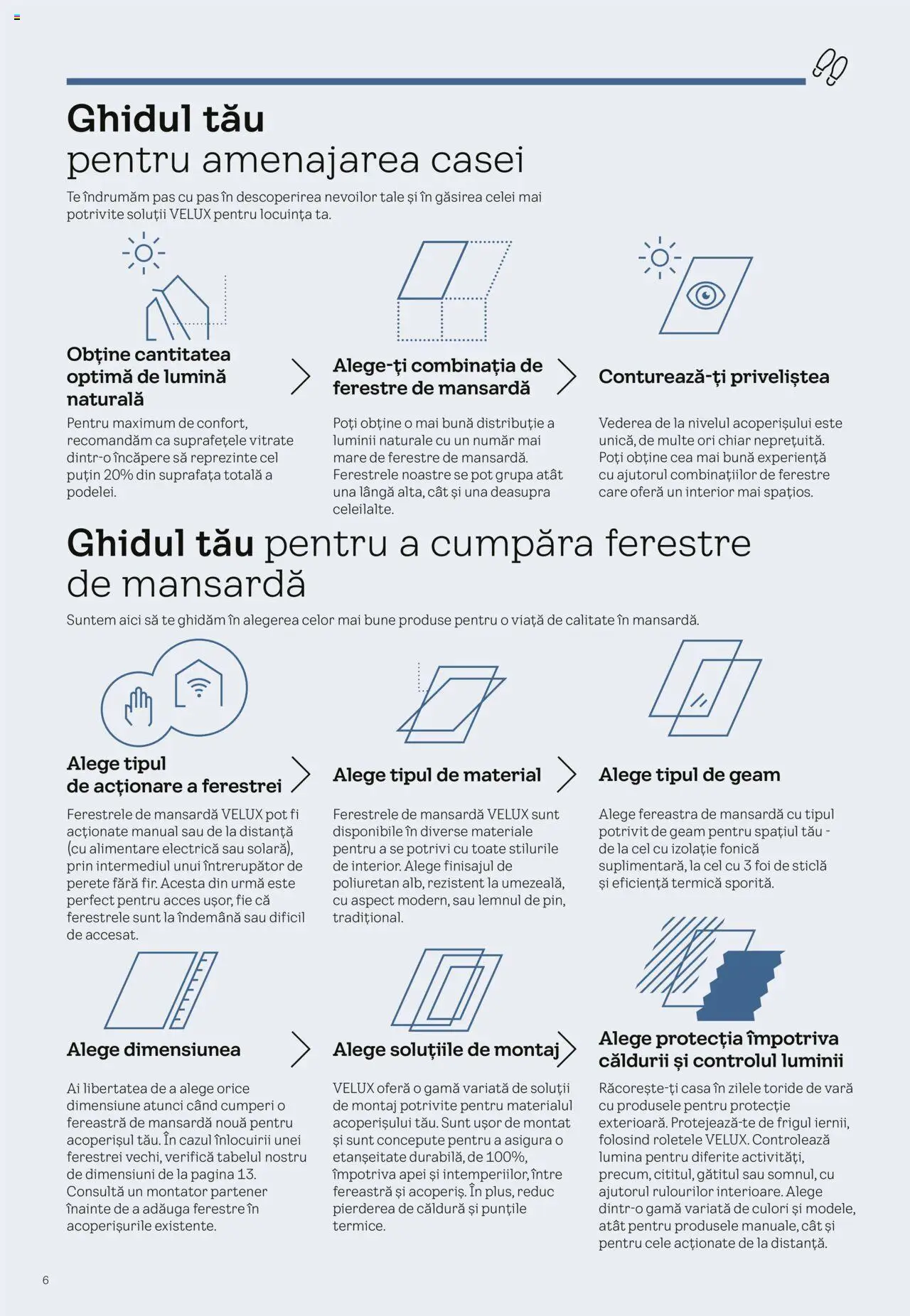 Catalog Velux – valabil de la 25.02.2025 | Pagină: 6 | Produse: Tavuk suyu, Fereastră