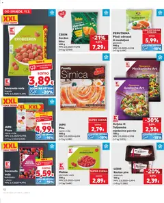 Smrznuto voće Jagode, Smrznuto voće Jagode - Pregled kataloga iz trgovine Kaufland, vrijedi od 11.03.2026 | Stranica: 12