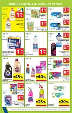 AIBE leidinys galioja nuo 23.04.2026 | Puslapis: 16 | Prekių: Rankšluostis, Wc, Ploviklis, Tualetinis popierius