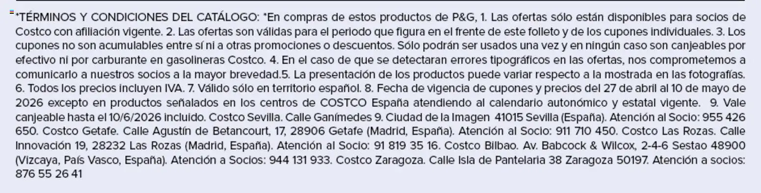 Costco catálogo │ válido desde el 27.04.2026 | Página: 5