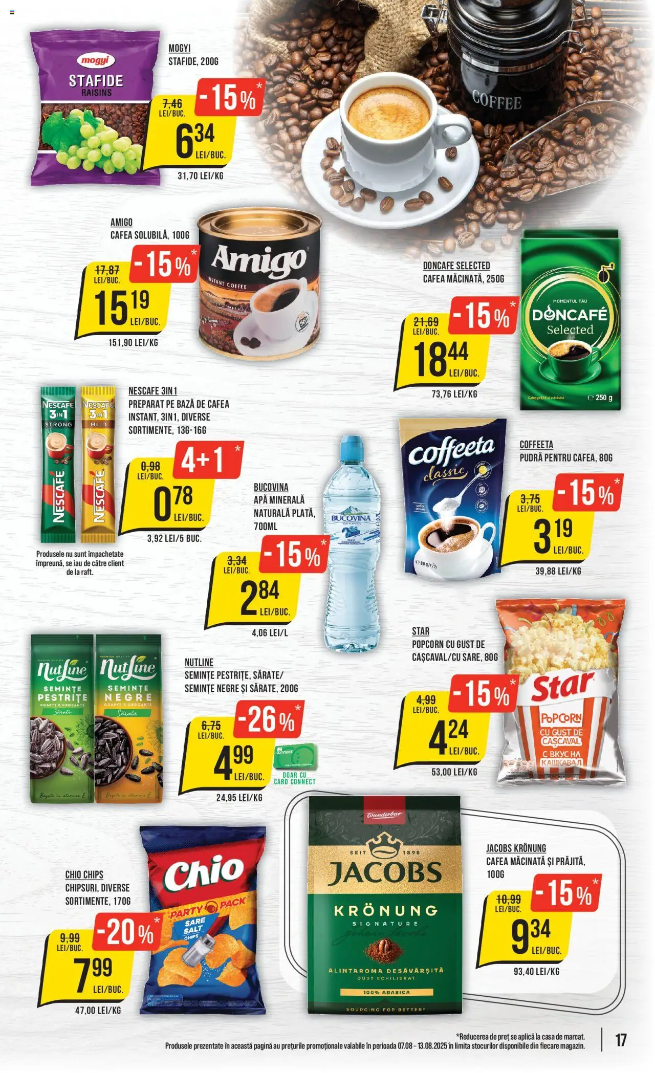 Catalog Mega Image – valabil de la 07.08.2025 | Pagină: 17 | Produse: Yazı tahtası kalemi, Raft, Pudră, Semințe