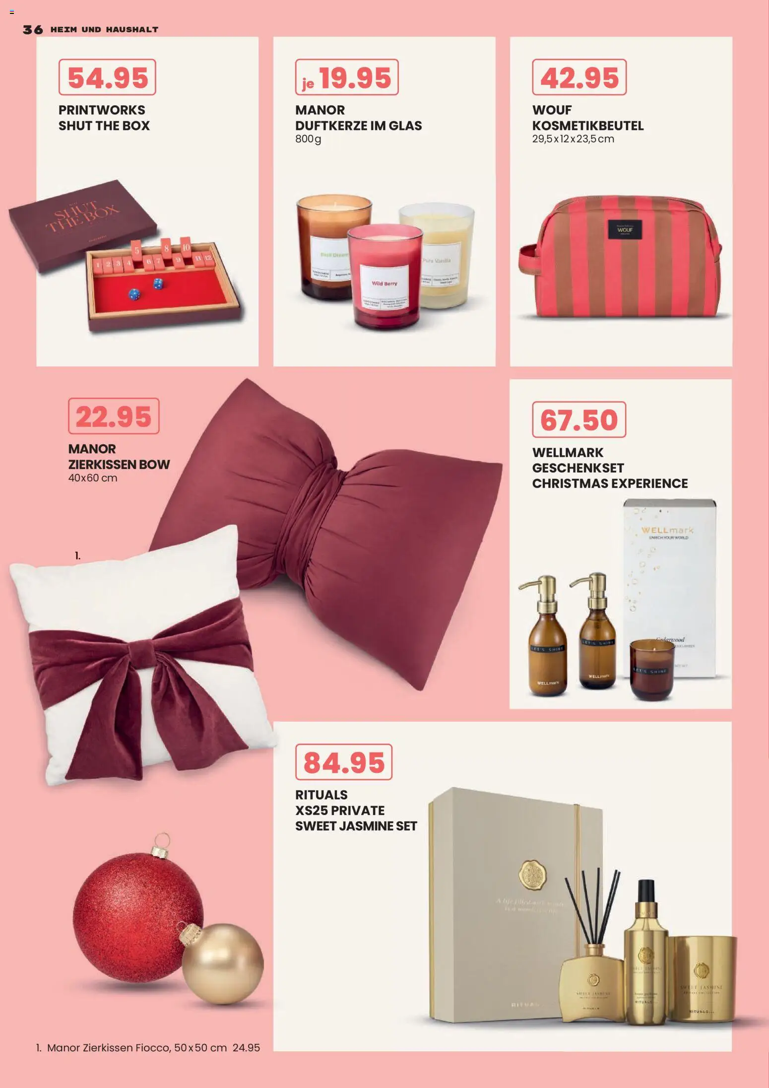 Manor Aktionen Frohes Fest für Grosse Kinder – gültig ab 06.11.2025 | Seite: 36 | Produkte: Box