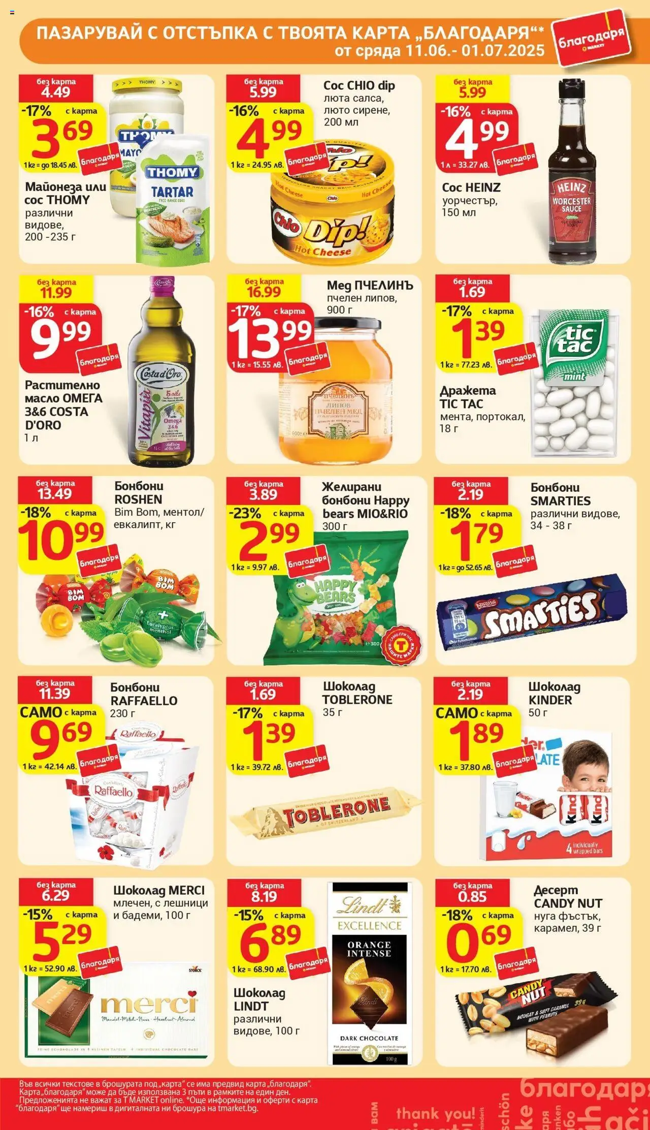  | Страница: 31 | Продукти: Шоколад, Бонбони, Майонеза, Мед