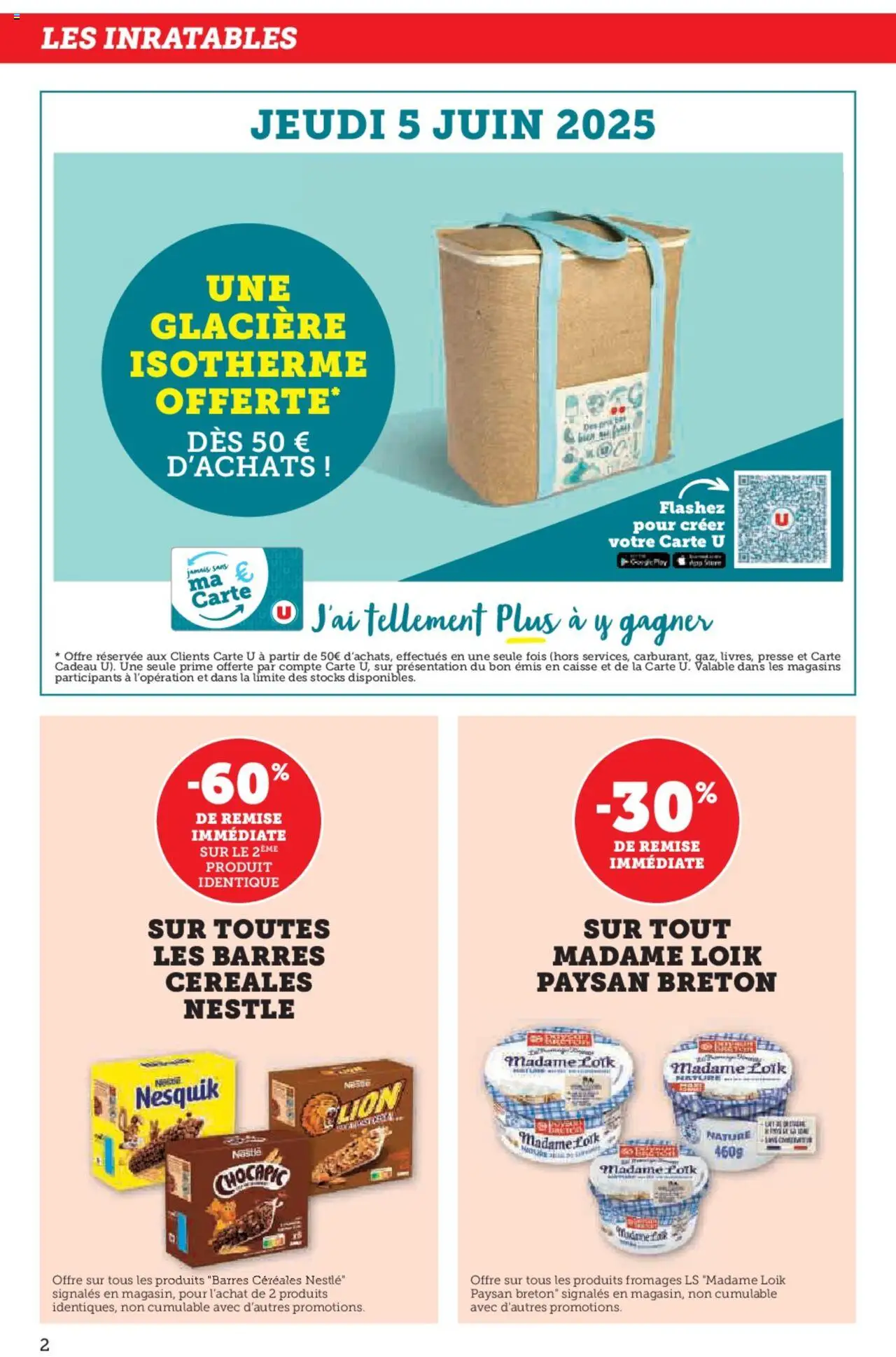  | Page: 2 | Produits: Chocapic, Store, Glacière, Céréales