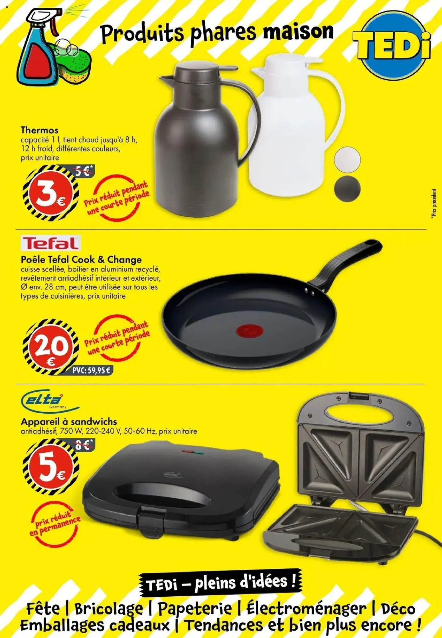 {H1} | Page: 9 | Produits: Thermos, Poêle, Tefal
