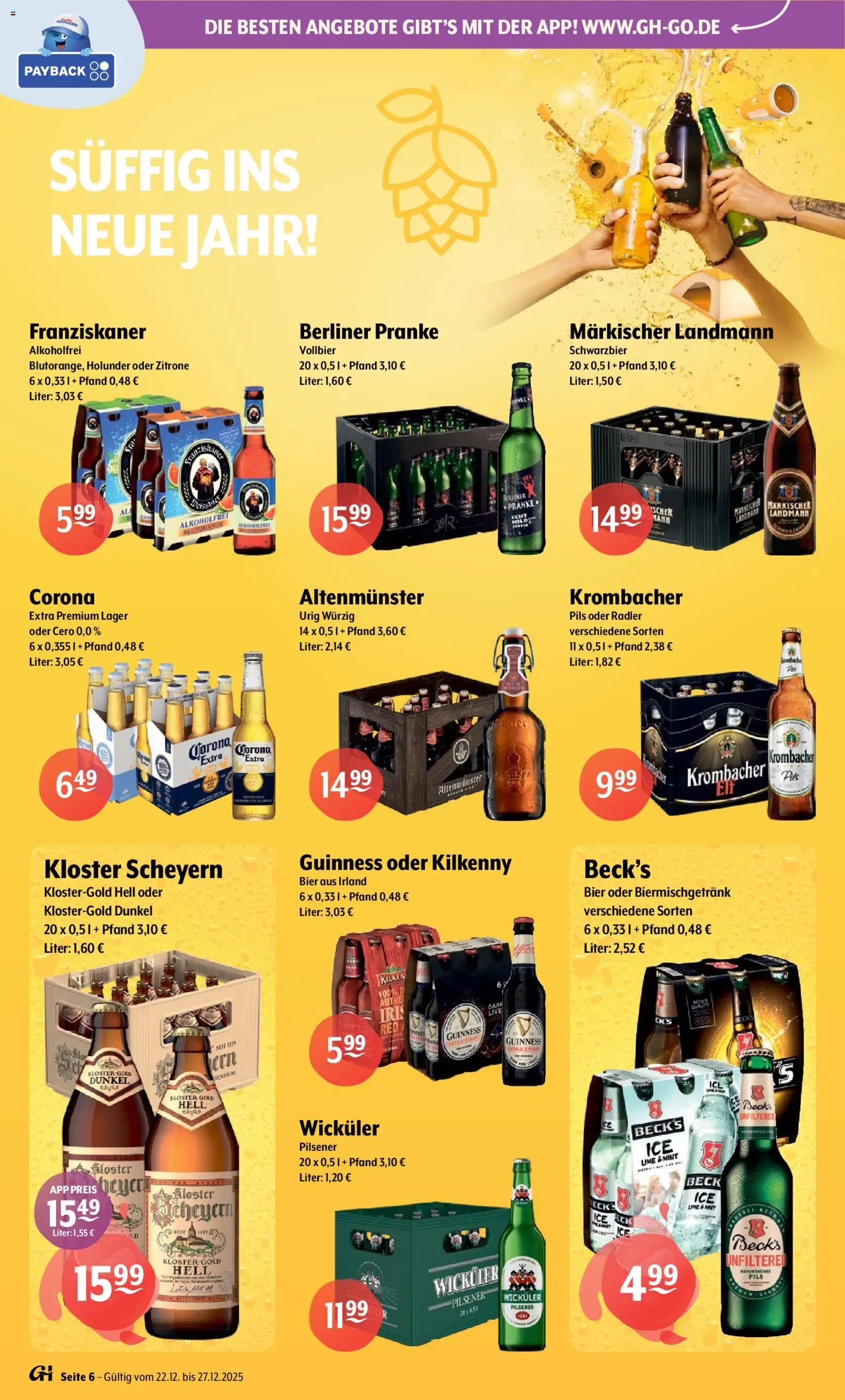 Getränke Hoffmann - Brandenburg – gültig ab 22.12.2025 | Seite: 6