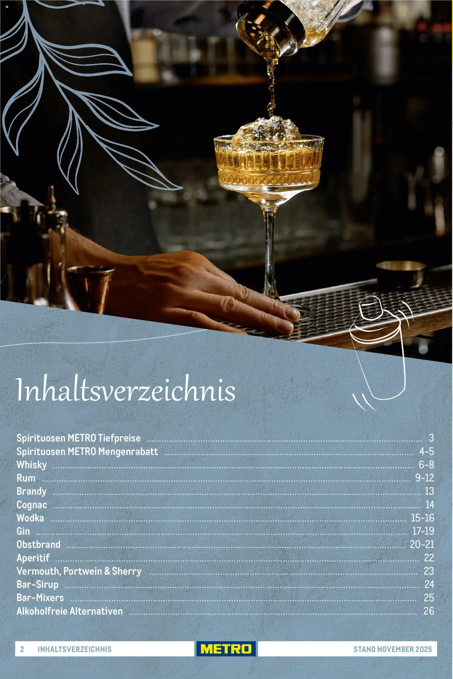 Metro - Spirituosen Sortiment – gültig ab 01.12.2025 | Seite: 2 | Produkte: Whisky, Wodka