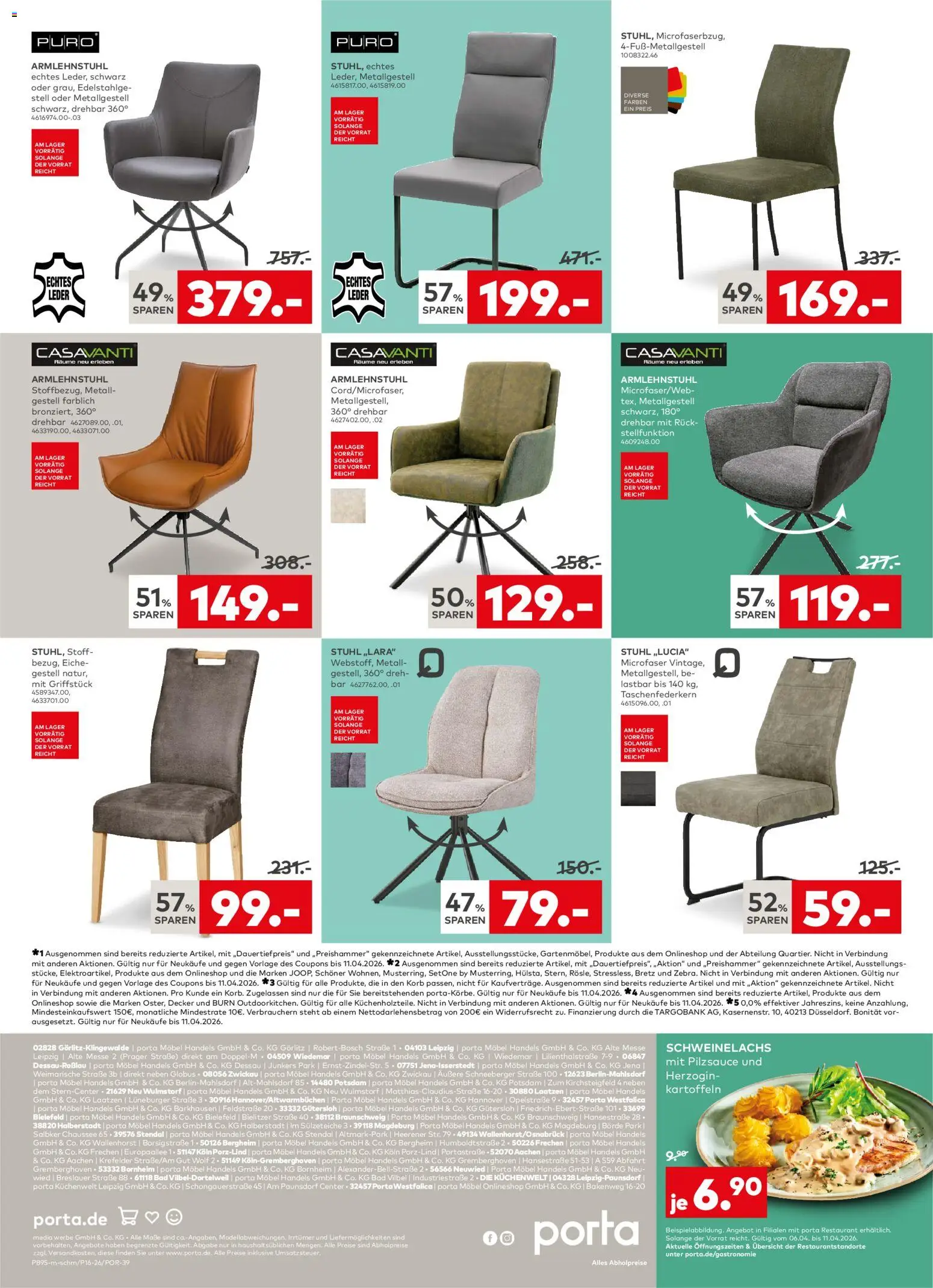 Porta! Prospekt Potsdam – gültig ab 06.04.2026 | Seite: 8 | Produkte: Stuhl, Bad, Korb, Kartoffeln