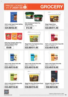 Preview of Booker Wholesale - Autumn News valid from 07.10.2025 | Page: 135