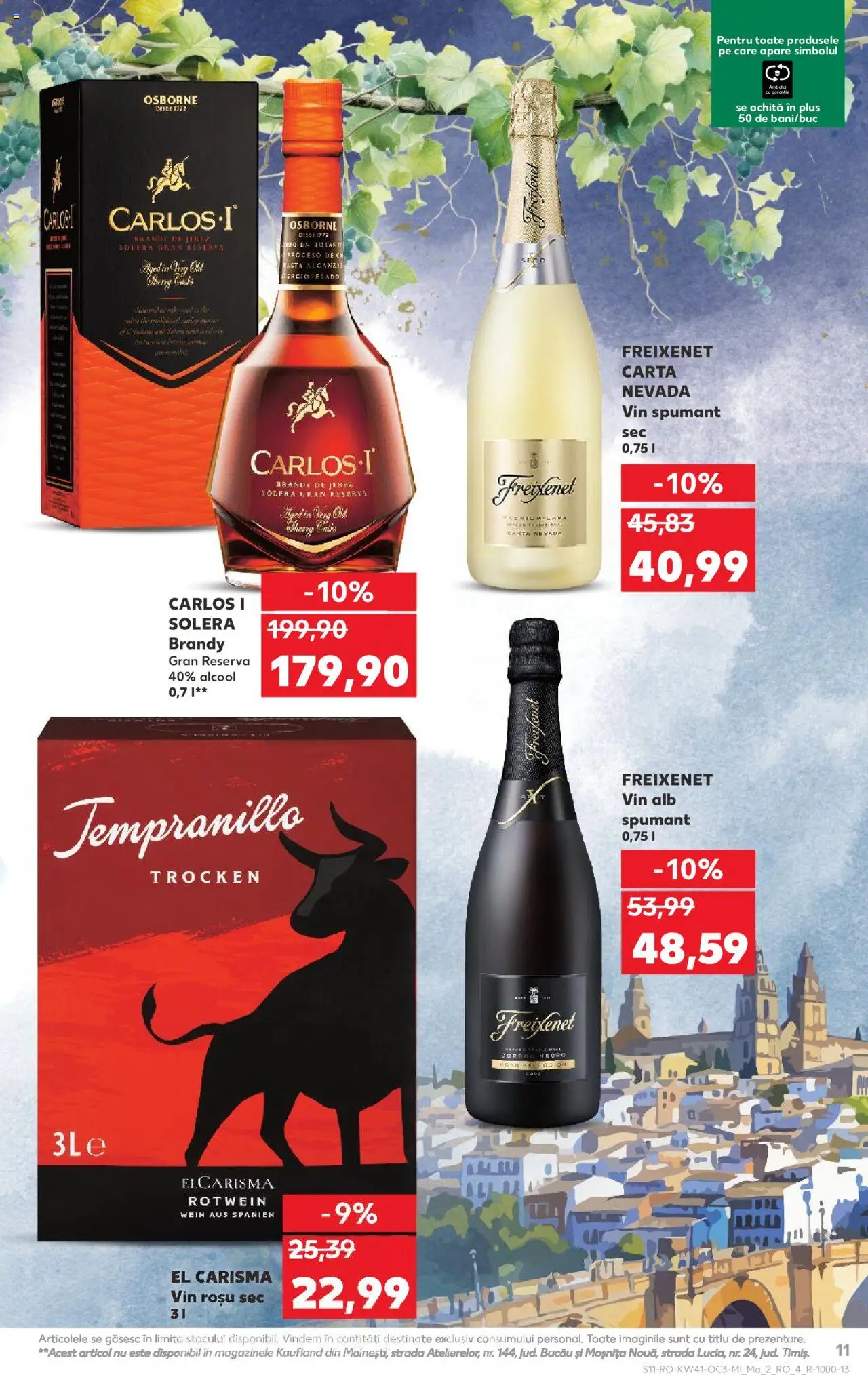 Noul catalog Kaufland – valabil de la 08.10.2025 | Pagină: 11 | Produse: Tüy Makası ve Makineleri, Vin