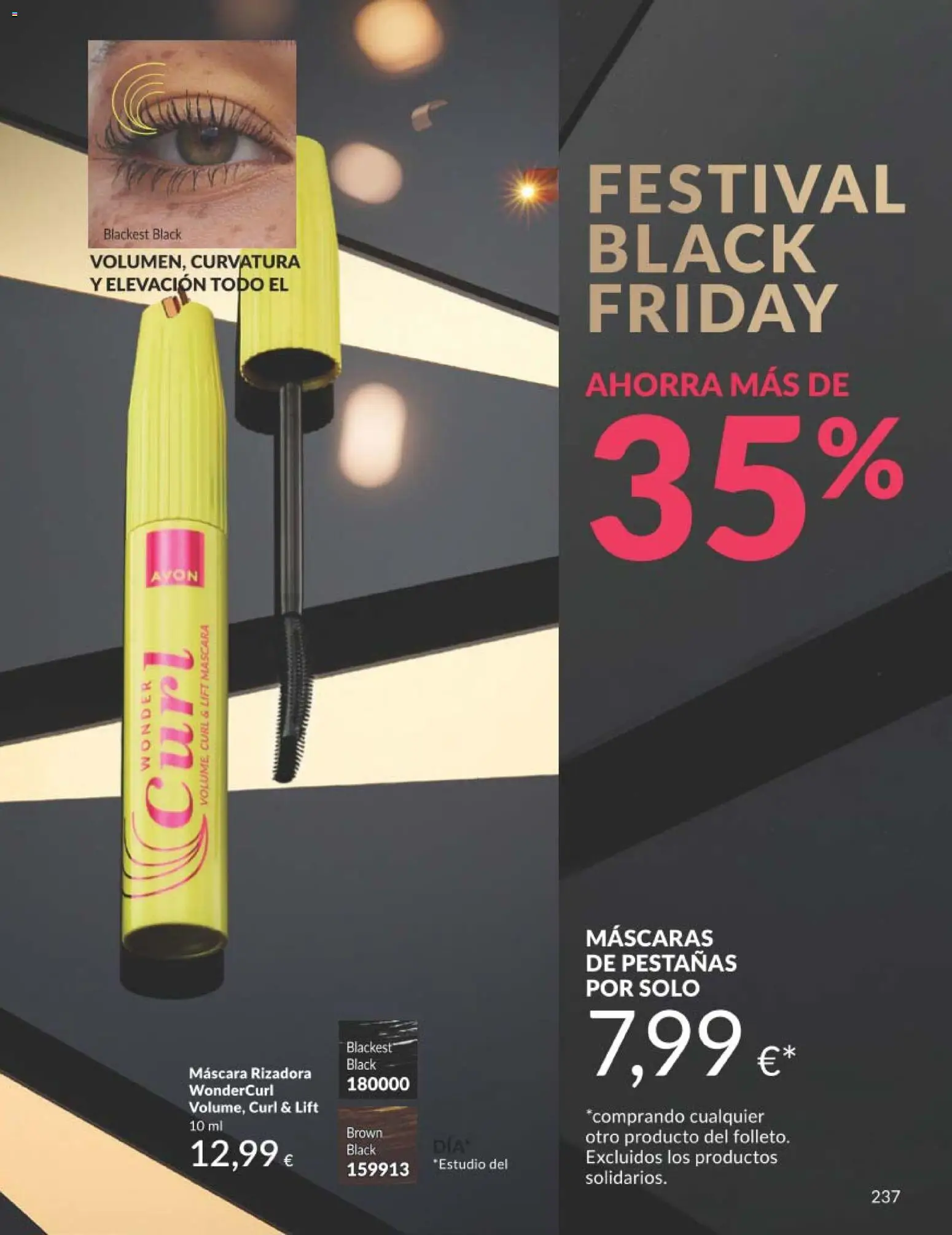 Catálogo AVON campaña 11 Black Friday │ válido desde el 01.11.2025 | Página: 237 | Productos: Máscara