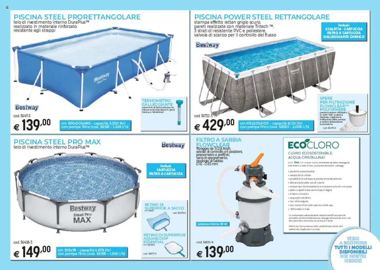 Volantino Brico OK del 03.03.2025 | Pagina: 3 | Prodotti: Acqua, Piscina, Termometro, Bagno