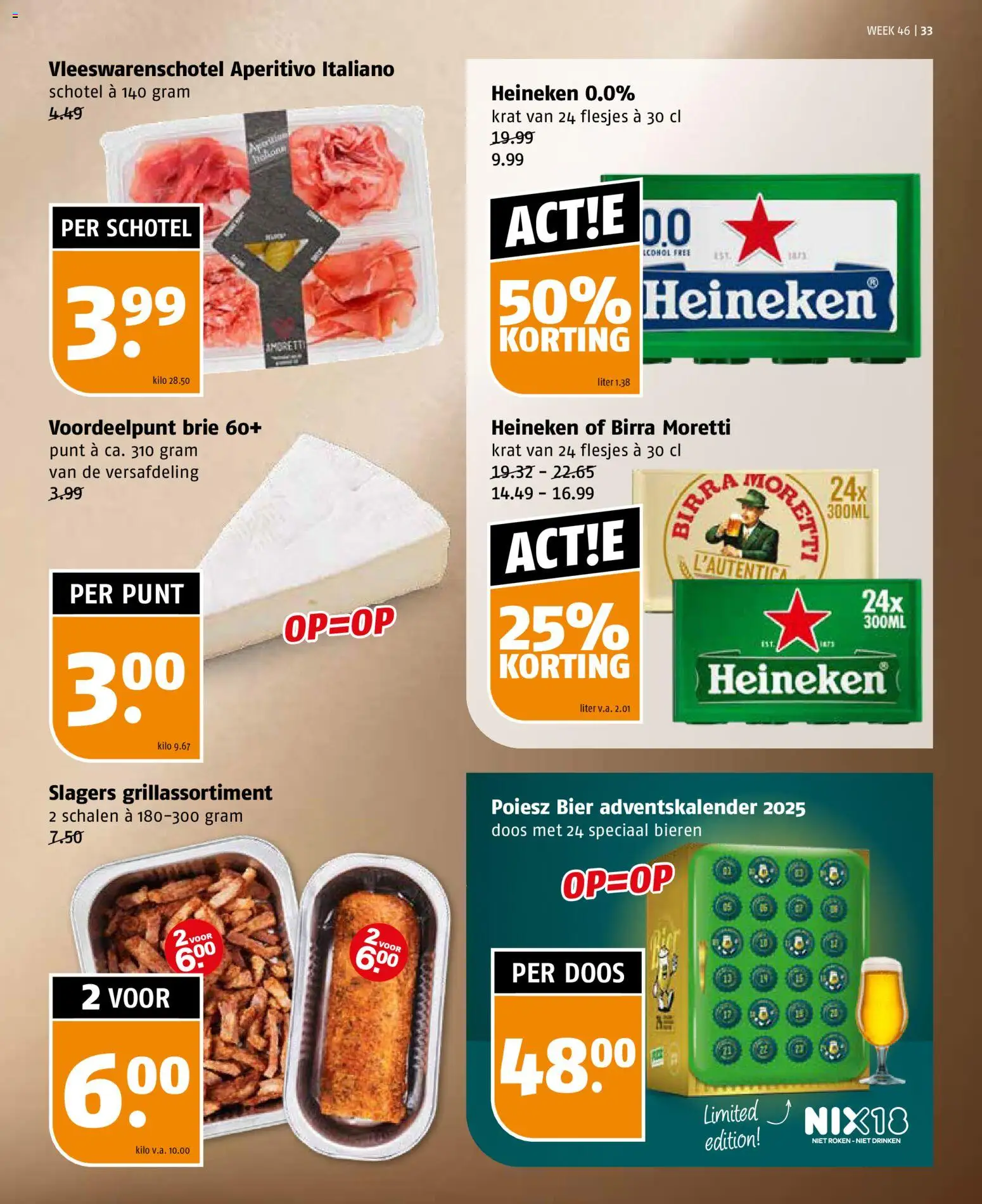 {H1} | Pagina: 33 | Producten: Bier, Dijoni mustár, Brie