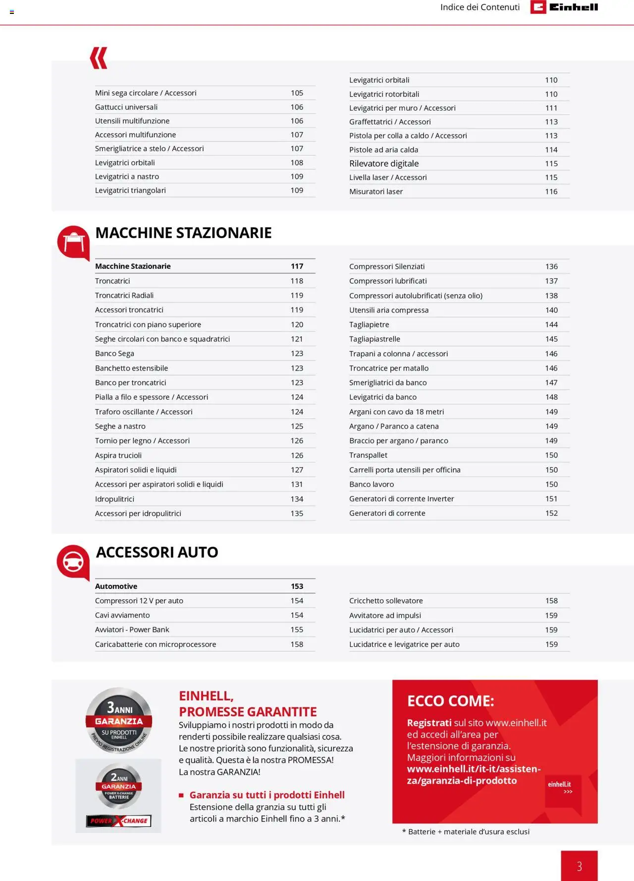 Volantino Einhell del 06.02.2025 | Pagina: 3 | Prodotti: Power bank, Colla, Smerigliatrice, Caricabatterie