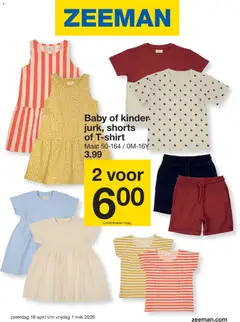 Zeeman folder - Voorbeeld van een folder van Zeeman, geldig van 18.04.2026