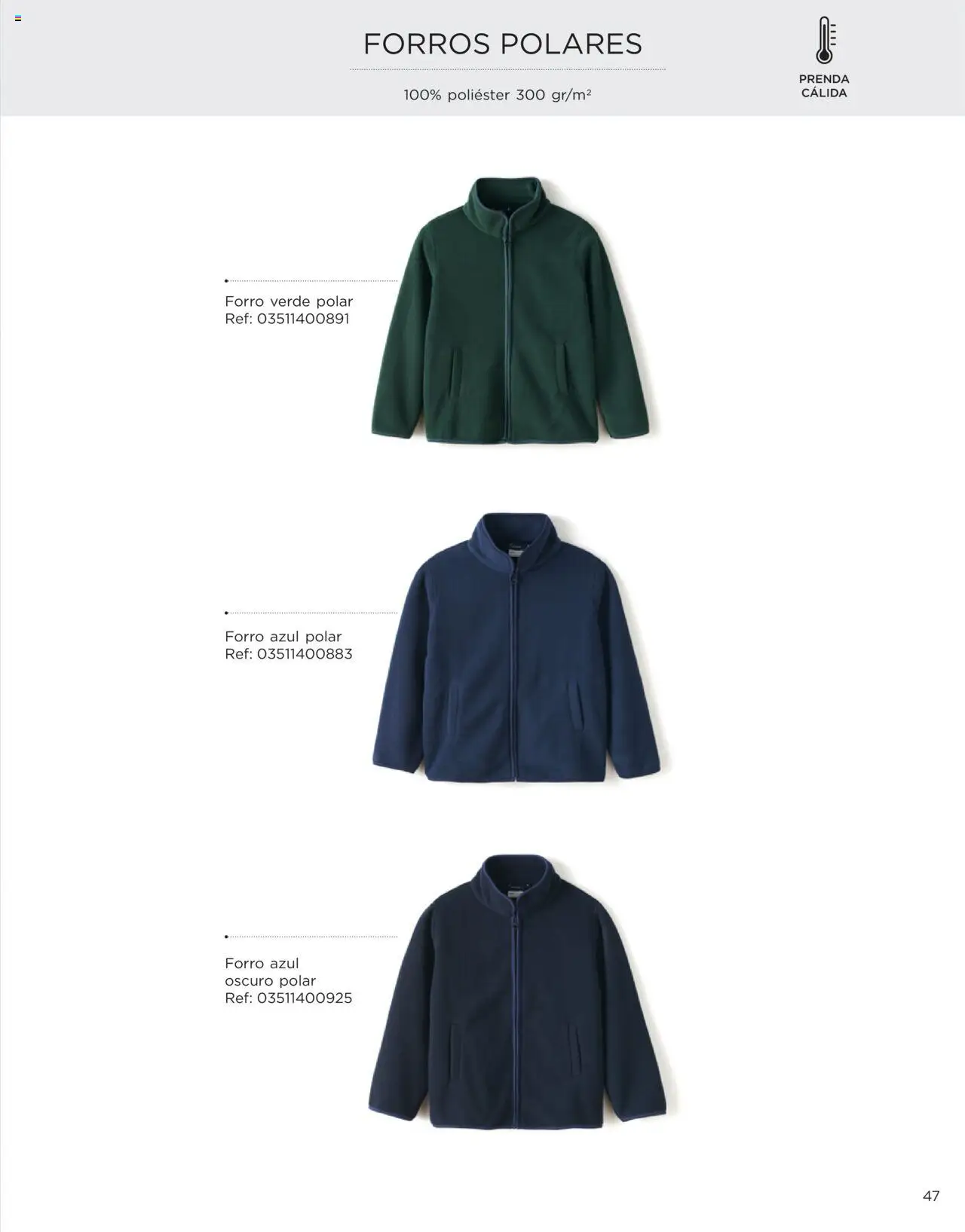 El Corte Inglés Uniformes │ válido desde el 22.04.2025 | Página: 47