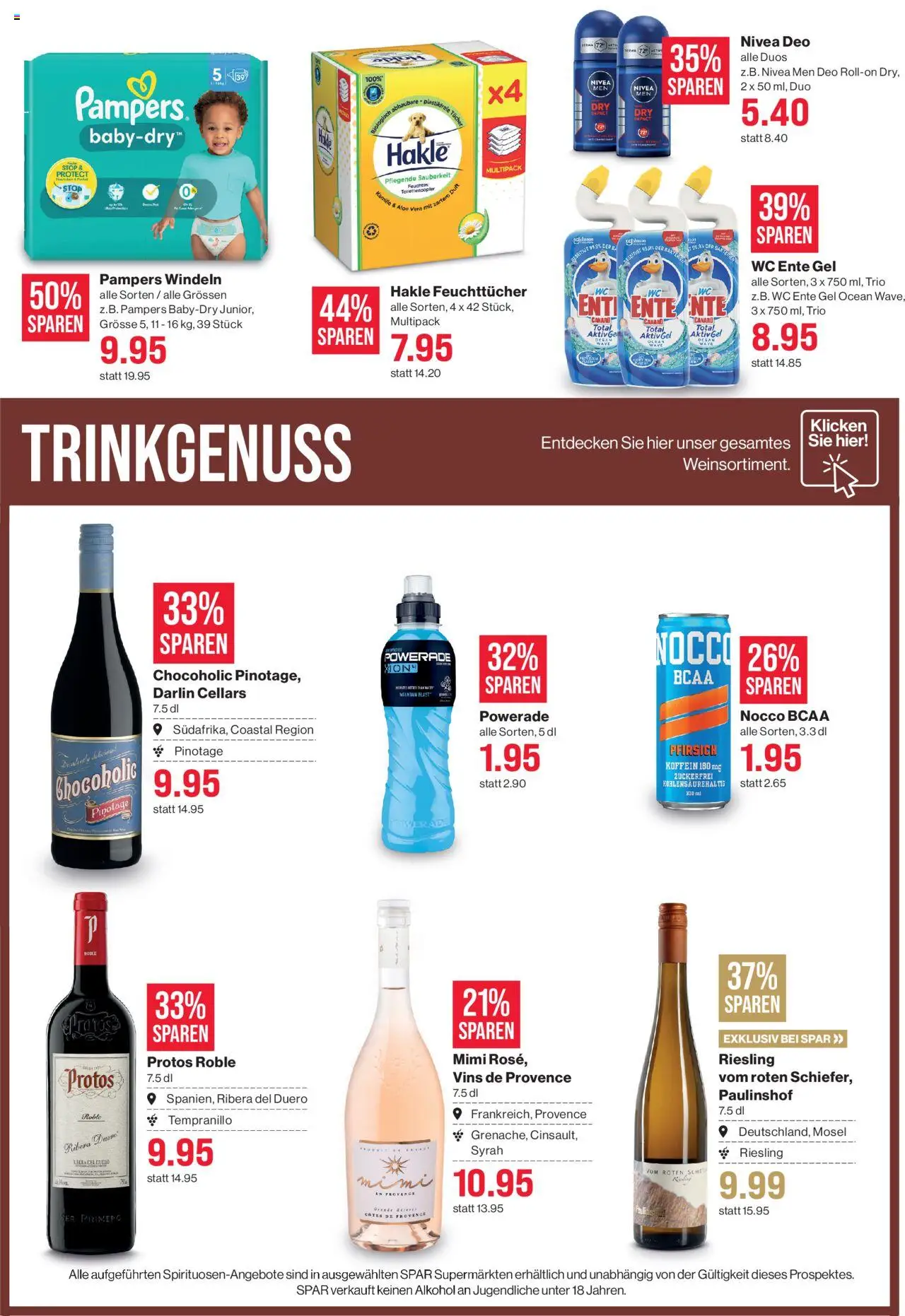 SPAR Aktionen ab 24.07.2025 | Seite: 11 | Produkte: Pfirsich, Pampers