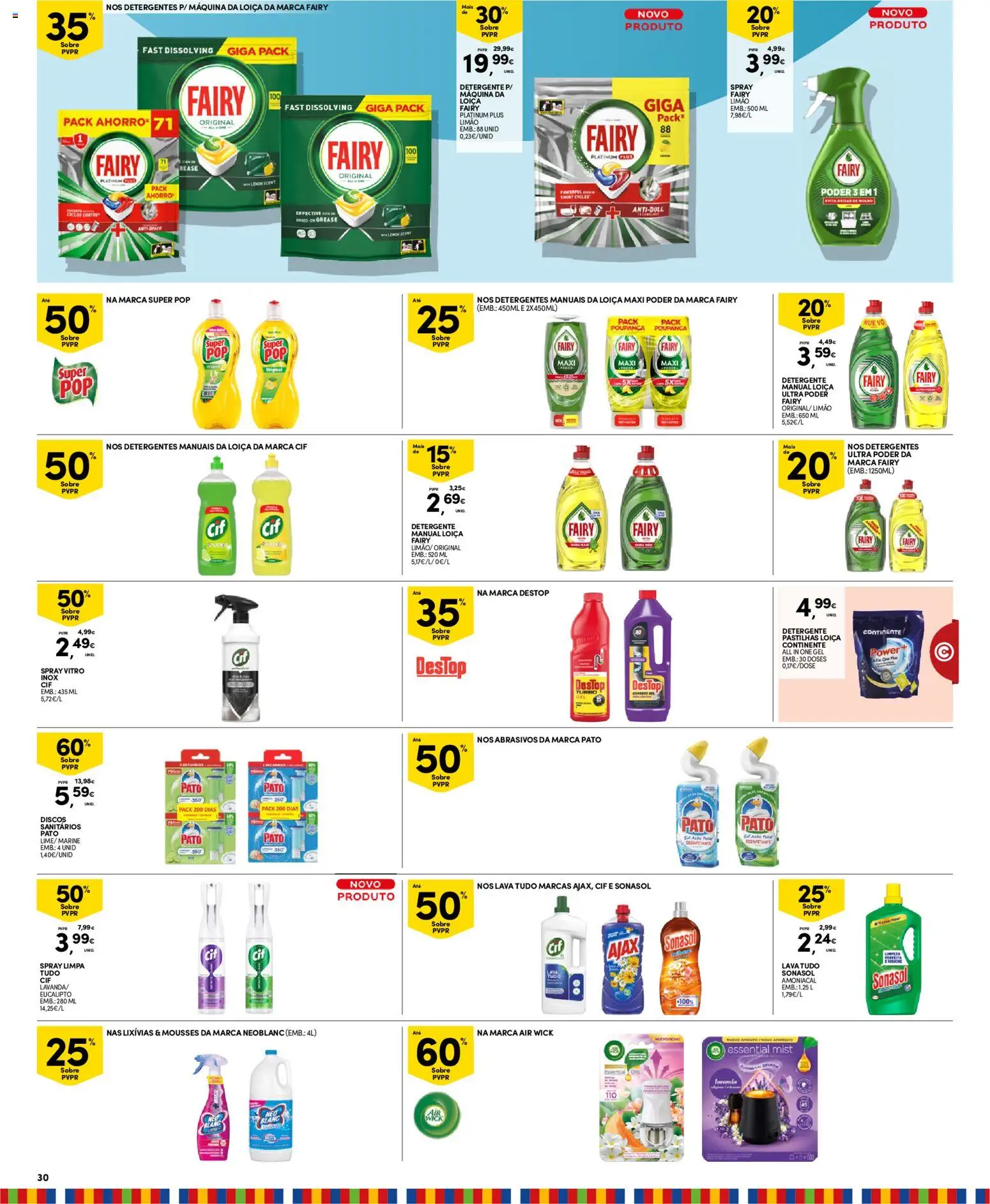 Continente - Madeira │ válido de 10.03.2026 | Página: 30 | Produtos: Detergente