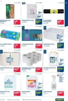 Náhled letáku Makro leták - Bar od 08.10.2025 | Strana: 23 | Produkty: Rukavice, Ručníky, Utěrka, Pytle na odpadky