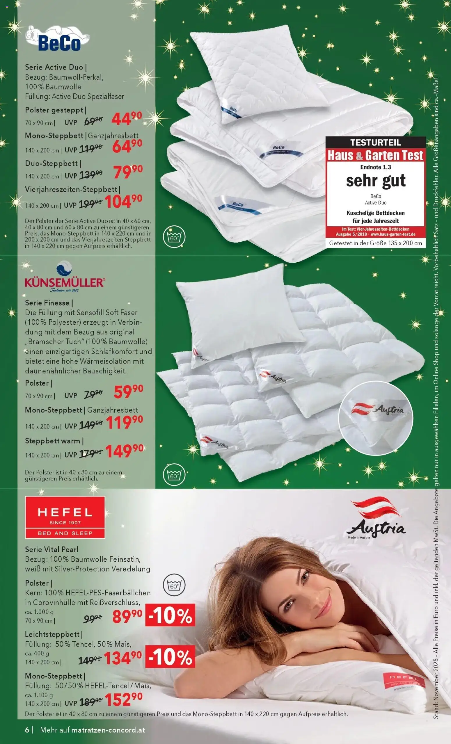 Matratzen Concord Flugblatt gültig ab 26.11.2025 | Seite: 6