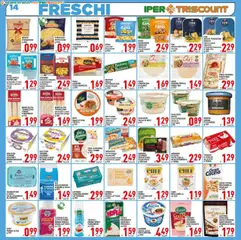 Volantino Ipertriscount del 17.09.2025 | Pagina: 14 | Prodotti: Latte, Noci, Fettuccine, Farro