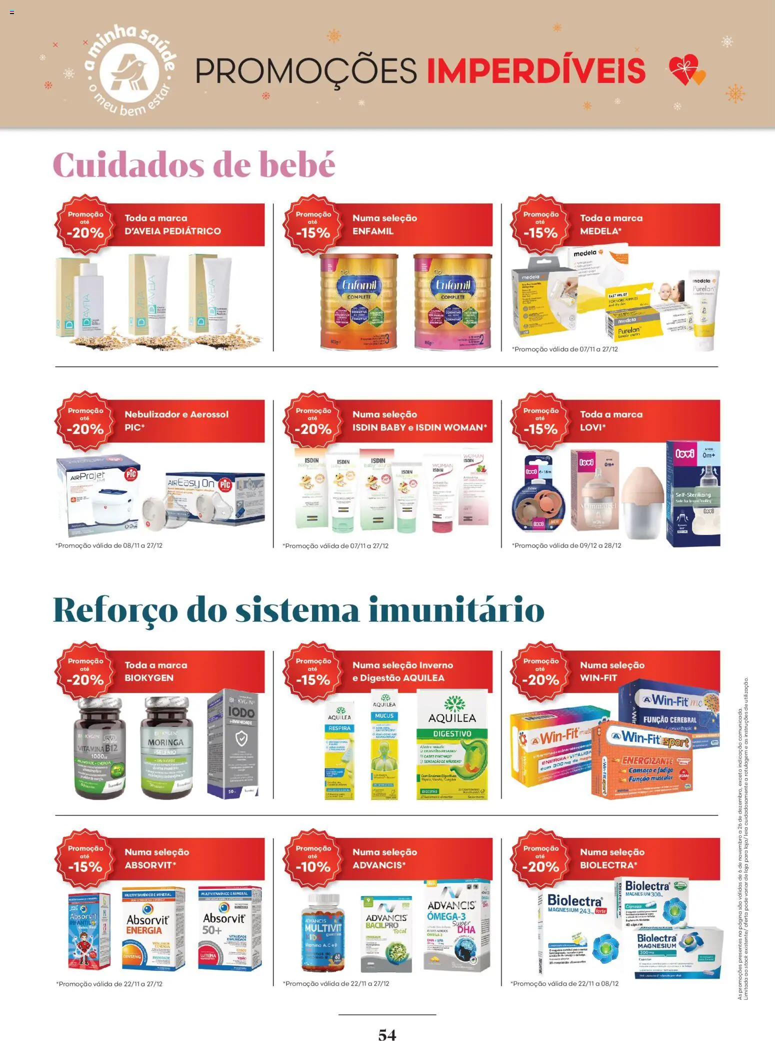 Auchan - Vem aí o Natal │ válido de 06.11.2025 | Página: 54 | Produtos: Nebulizador