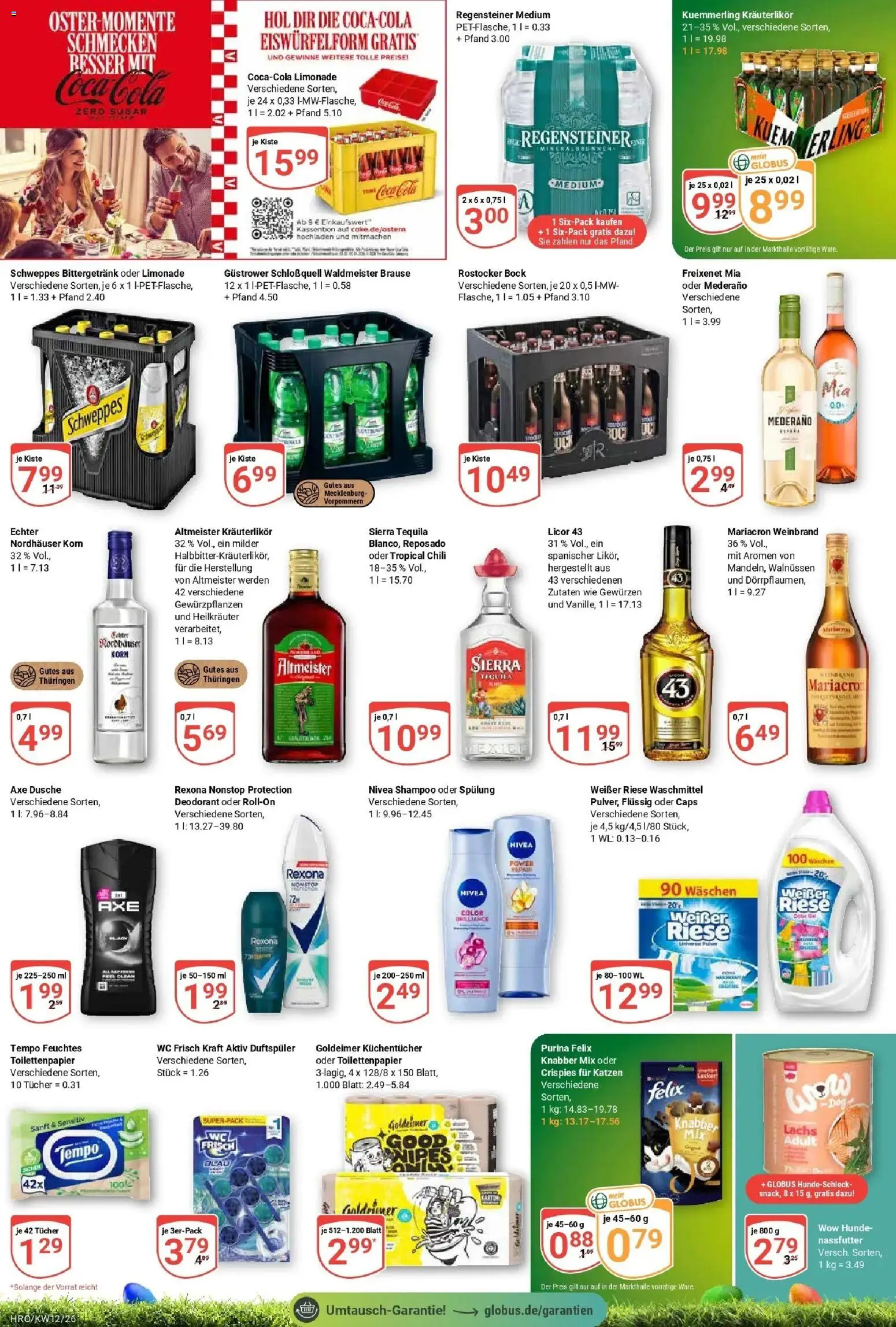 Globus prospekt Rostock	 – gültig ab 15.03.2026 | Seite: 5 | Produkte: Shampoo, Deodorant, Kuemmerling, Chili