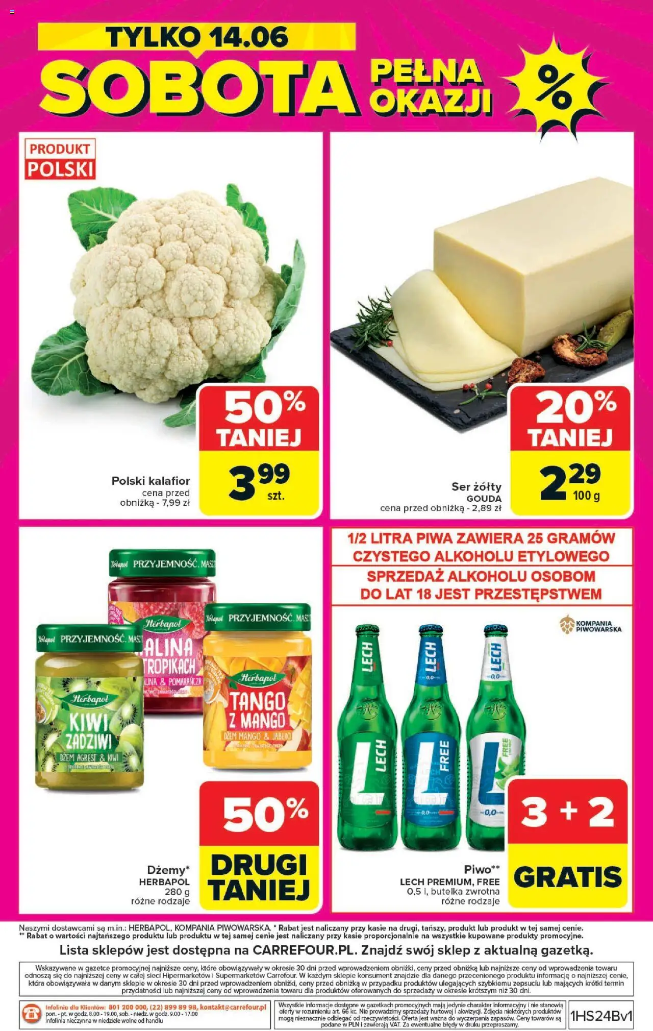 Carrefour Gazetka - Weekend promek już od czwartku od 12.06.2025 | Strona: 8 | Produkty: Mango, Agrest, Piwo, Kiwi