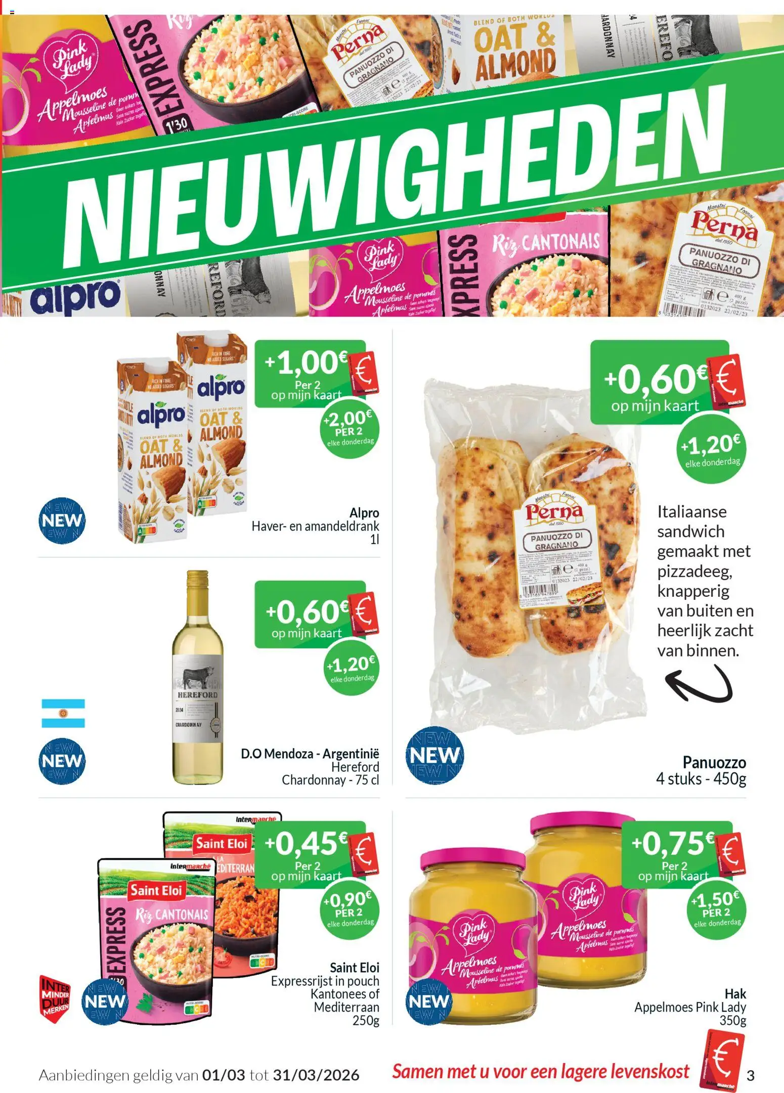 {H1} | Pagina: 3 | Producten: Sandwich, Tomaten, Haver, Kaart