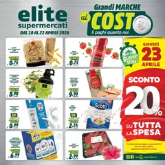 Anteprima del volantino Elite Supermercati volantino valido a partire dal 10.04.2026