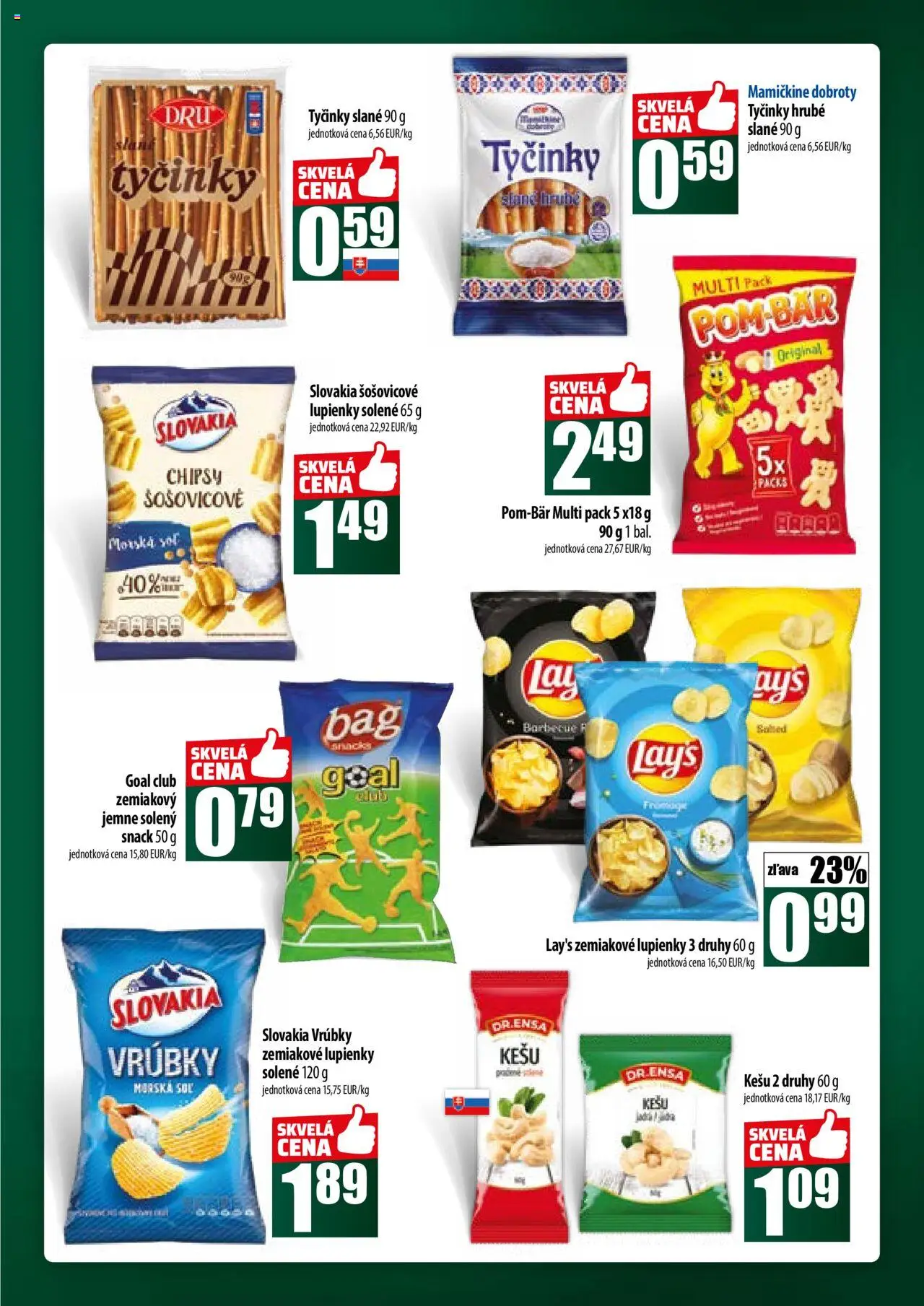 COOP Jednota široká ponuka │ platný od 17.07.2025 | Strana: 43 | Produkty: Chipsy, Soľ
