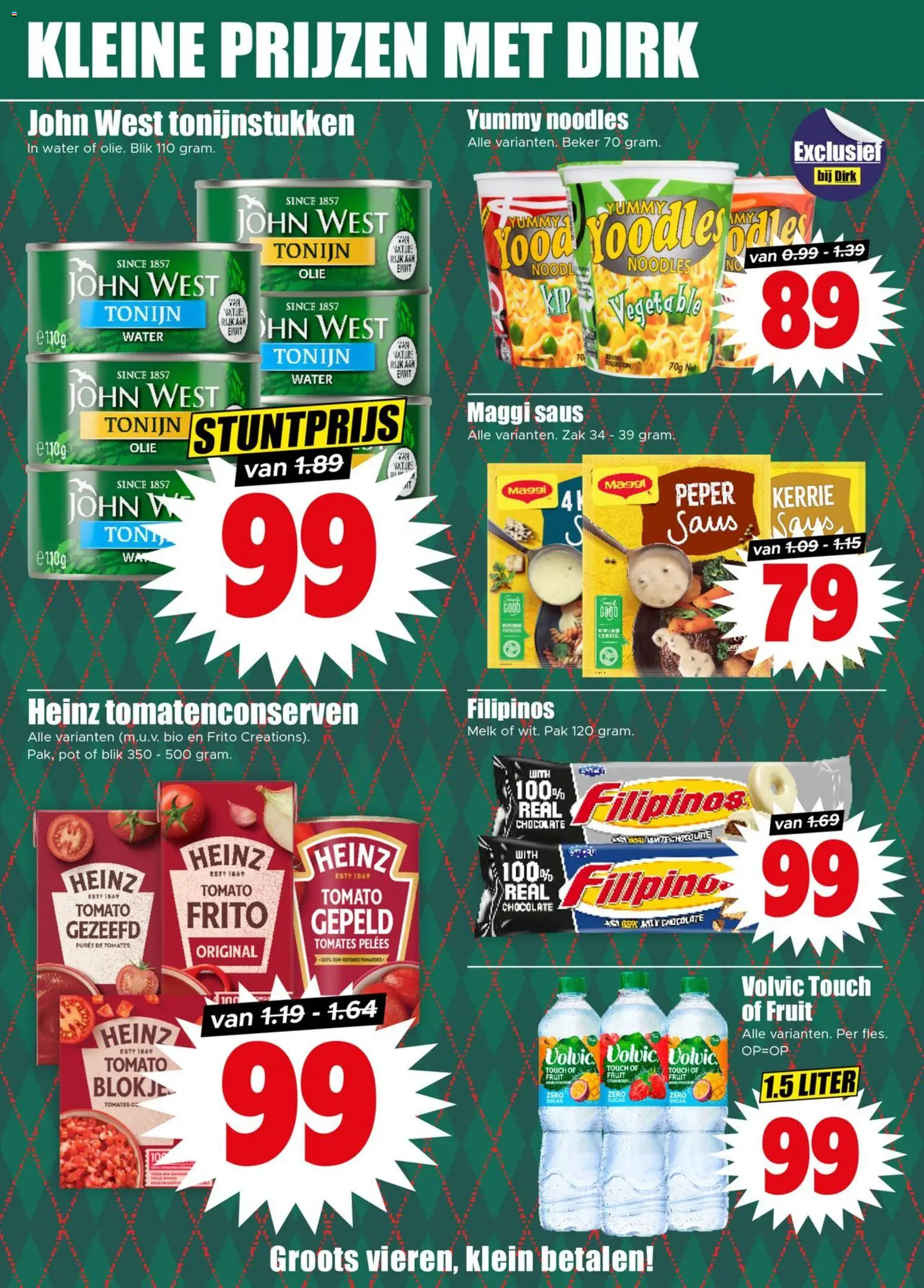 {H1} | Pagina: 18 | Producten: Olie, Pot, Tonijn, Peper