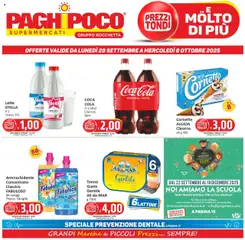 Anteprima del volantino Volantino Paghi Poco	 valido a partire dal 29.09.2025