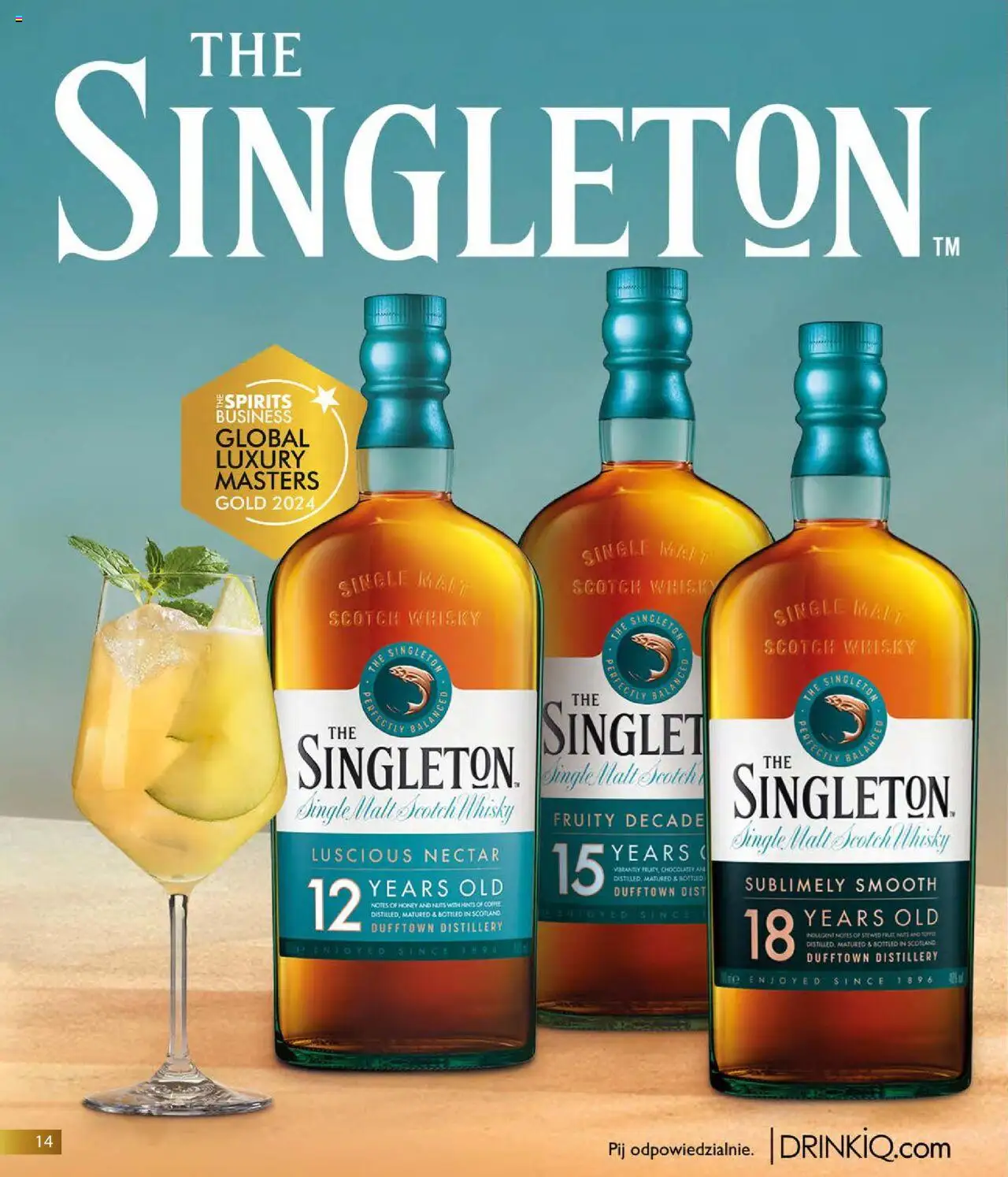 Eurocash Gazetka - Horeca od 01.08.2025 | Strona: 14 | Produkty: Whisky