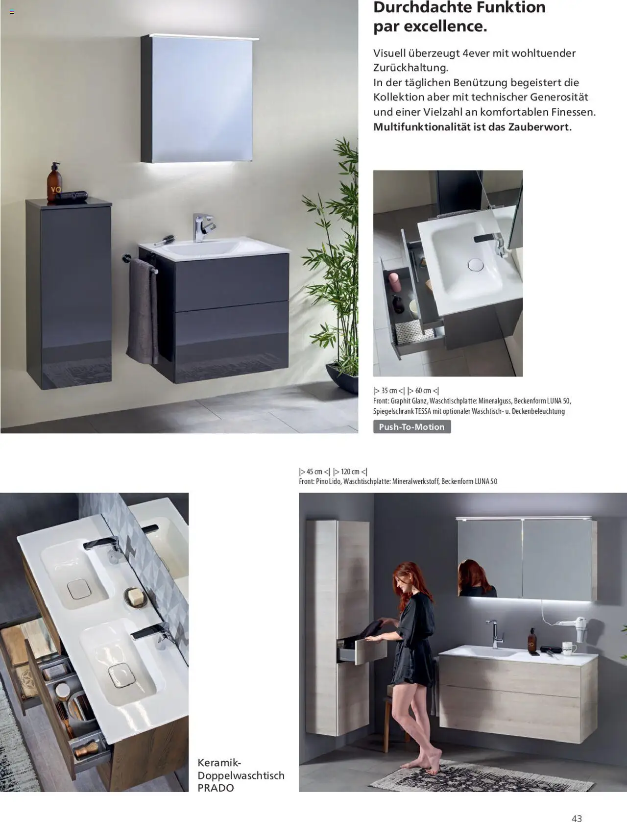 Fust Badezimmermagazin ab 05.05.2025 | Seite: 43 | Produkte: Waschtisch, Spiegelschrank