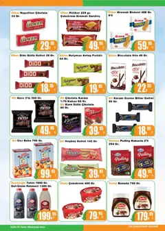 23.12.2025 tarihinden itibaren geçerli olan Hakmar kataloğu önizlemesi | Sayfa: 4 | Ürünler: Gofret, Çikolata, Bisküvi