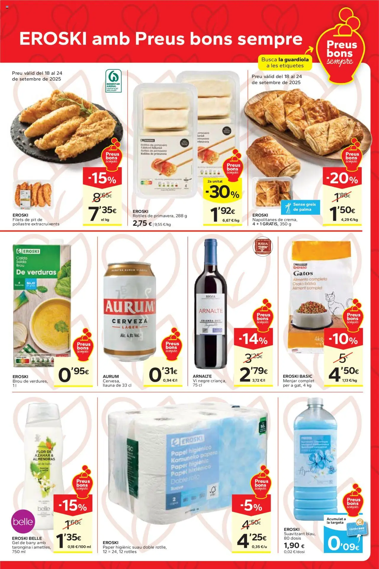 Caprabo - Ofertasses per a la tornada │ válido desde el 18.09.2025 | Página: 3