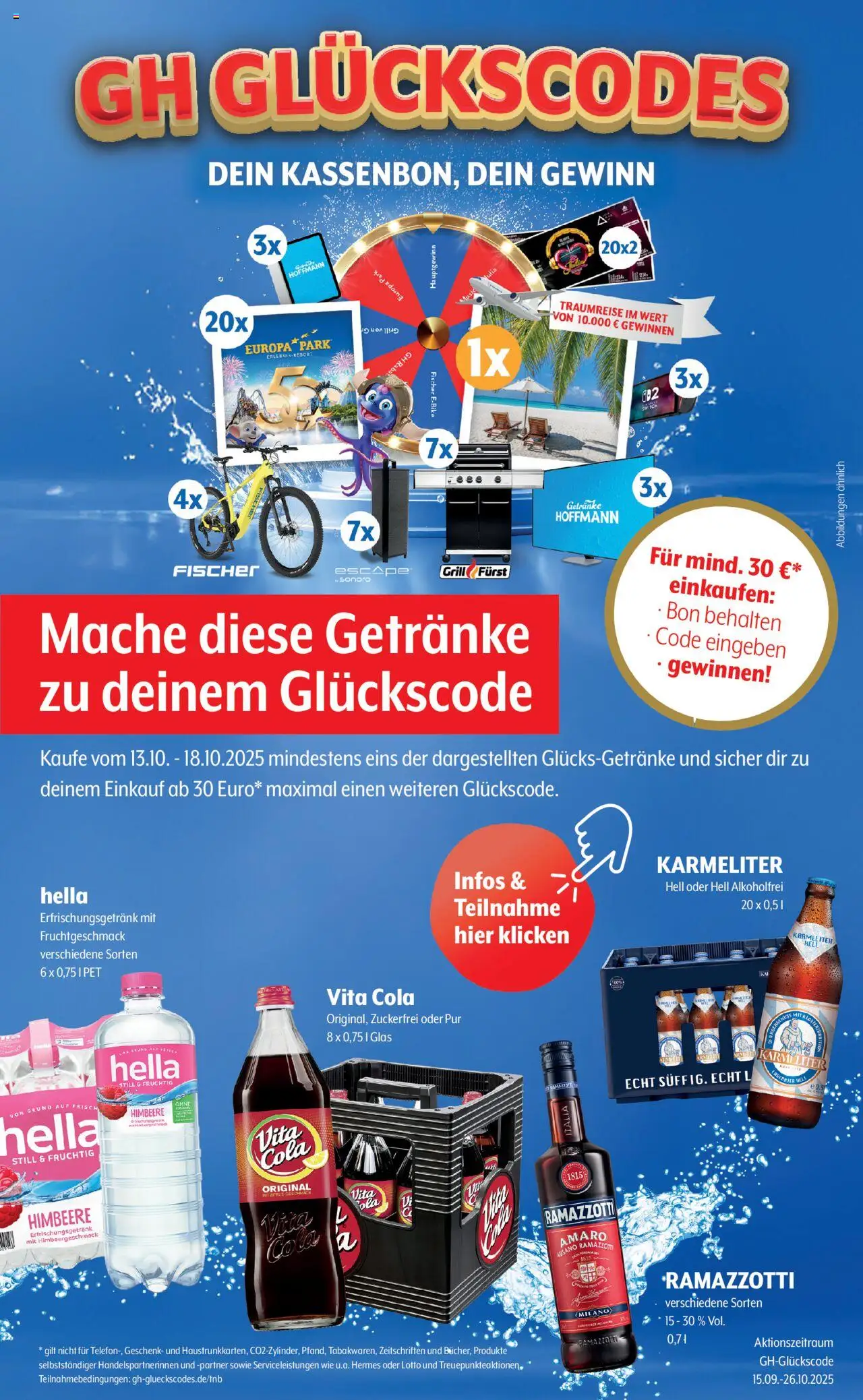 Getränke Hoffmann - Hamburg – gültig ab 13.10.2025 | Seite: 12 | Produkte: Grill, Hella, Vita cola, Himbeere