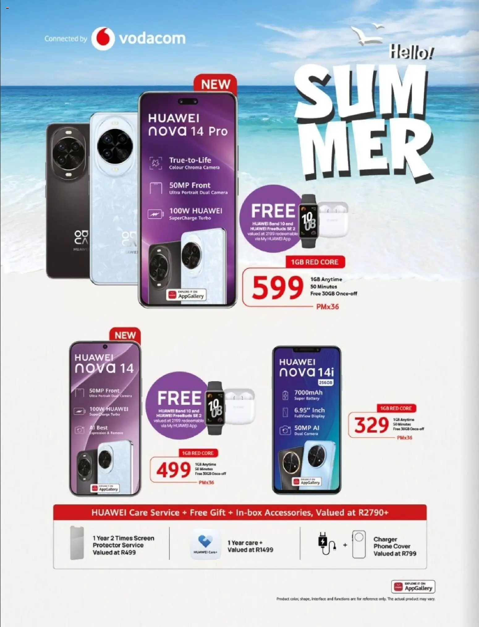 New Vodacom catalogue – valid from 04.11.2025 | Page: 10 | Products: Phone, Camera, Battery, Charger