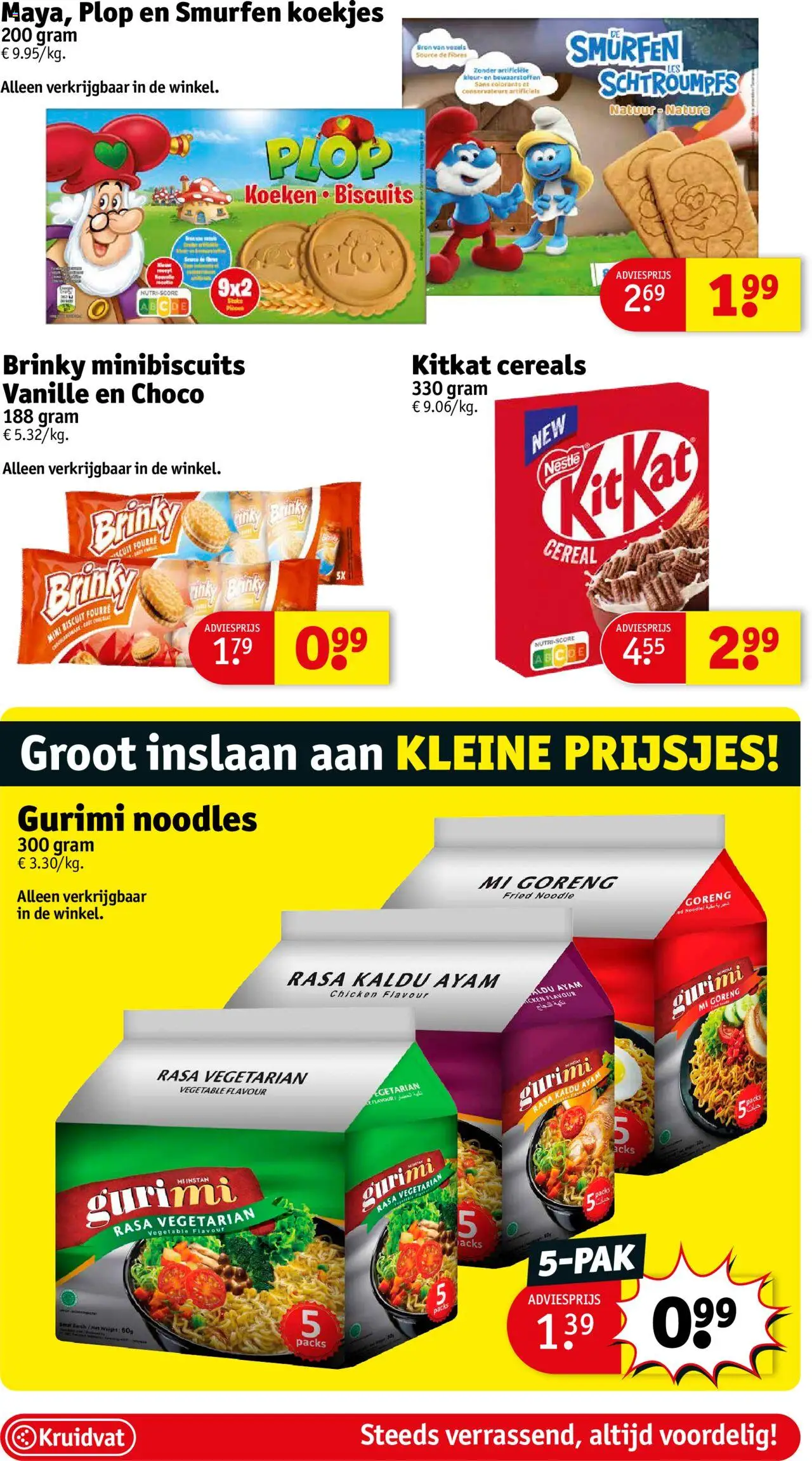 {H1} | Pagina: 41 | Producten: Koekjes