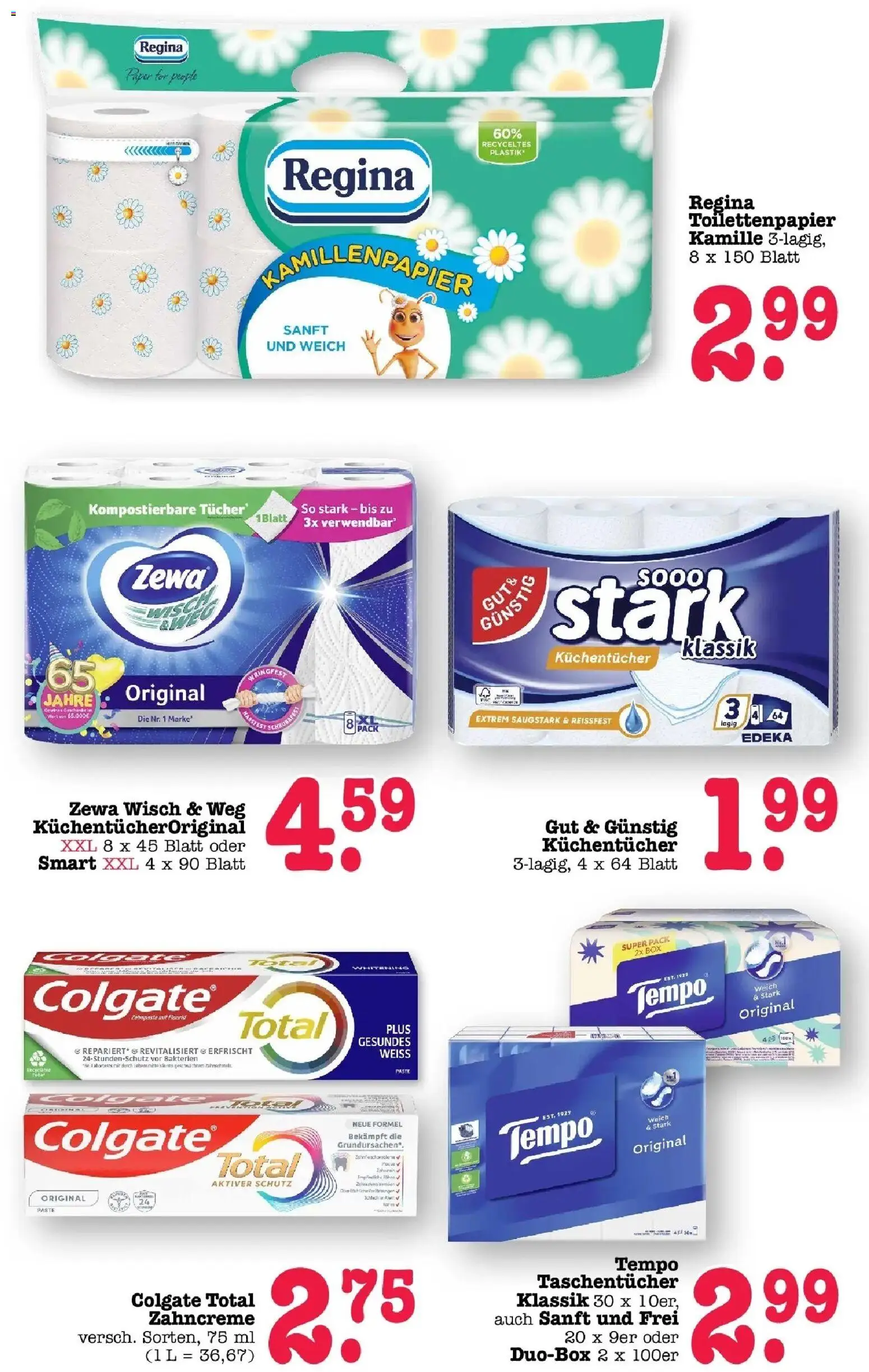 Angebote – gültig ab 20.04.2026 | Seite: 52 | Produkte: Box, Zewa, Tempo, Toilettenpapier