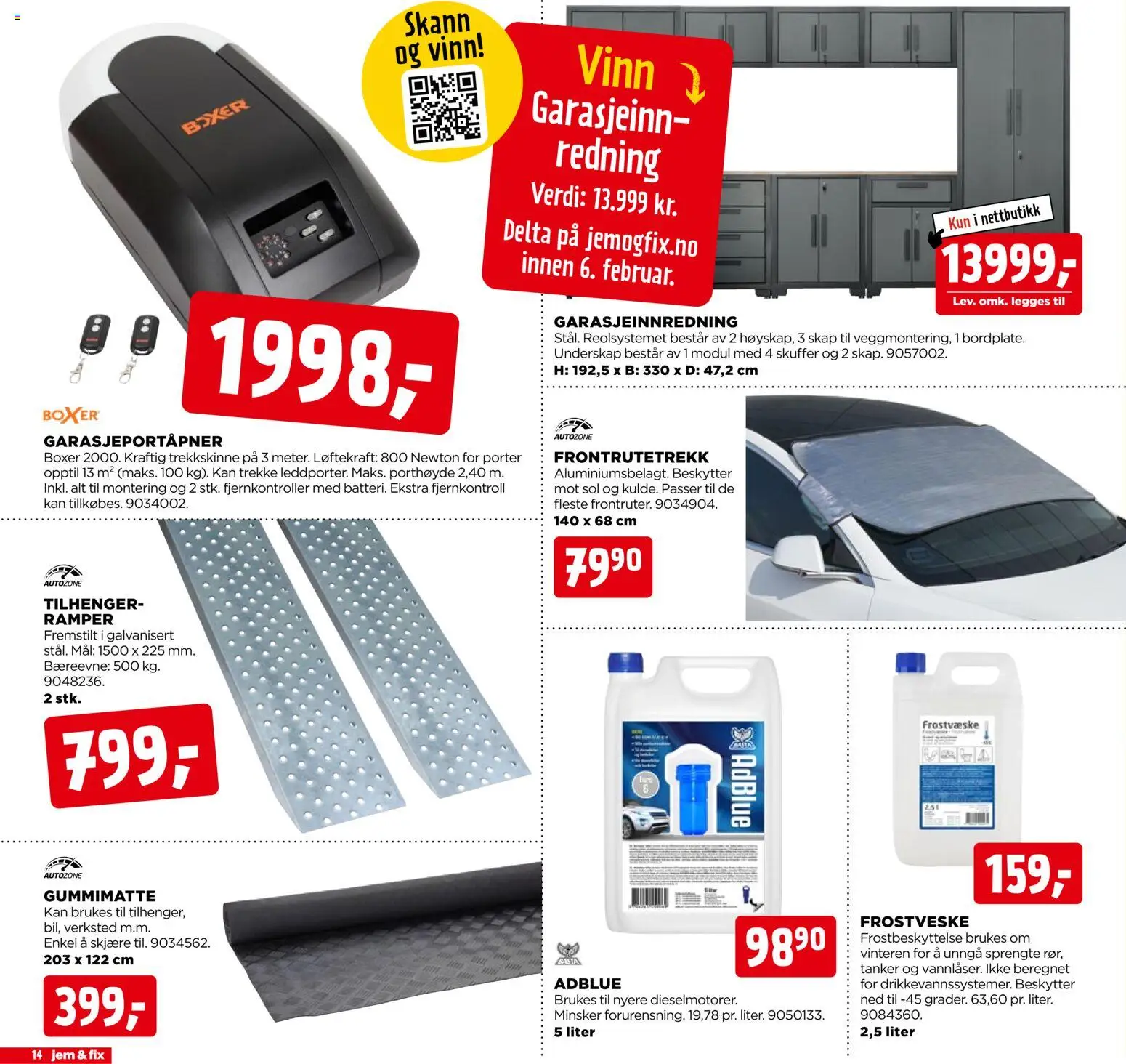 {H1} | Side: 14 | Produkter: Fjernkontroll, Boxer, Суміш дитяча